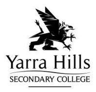 Yarra Hills Secondary College - Education VIC
