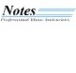 Notes Professional Music Instructors - Education VIC