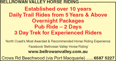 Bellrowan Valley Horse Riding - Education VIC 4