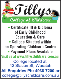 Tillys College Of Childcare - Education VIC 7