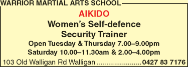 Warrior Martial Arts School - Education VIC 4