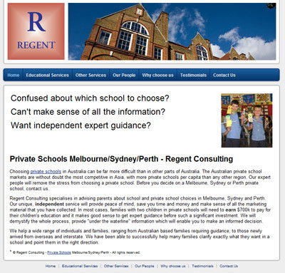 Regent Consulting - Education VIC 0