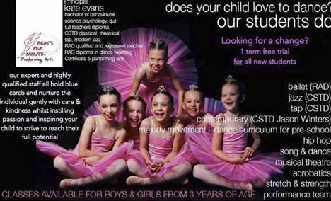 Beats Per Minute Performing Arts - Education VIC 1